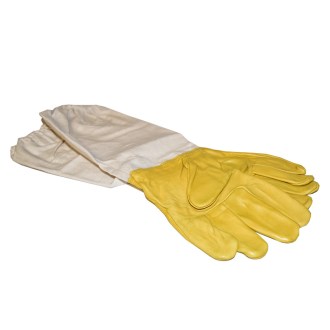 Včelařské kožené ochranné rukavice impregnované